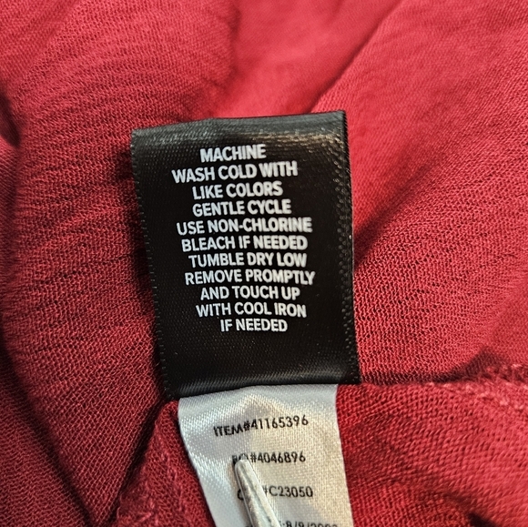 NWT Torrid Crinkle Gauze Crocheted Yoke Blouson Sleeve Top Size 6X Women's‎ Plus - Picture 7 of 11